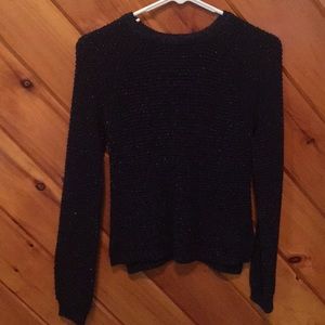 Navy blue sweater
